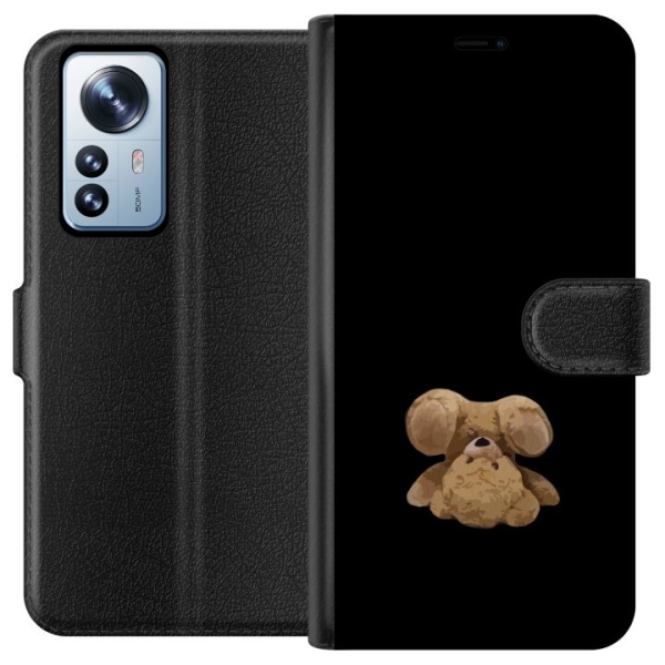 Xiaomi 12 Pro Tegnebogsetui Op og ned bjørn