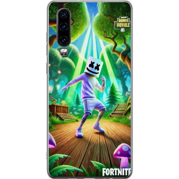 Huawei P30 Genomskinligt Skal Fortnite