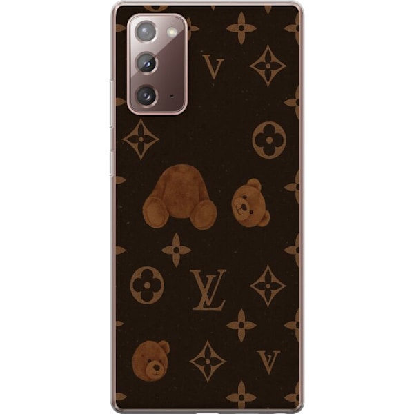 Samsung Galaxy Note20 Gennemsigtig cover Plush Luxe