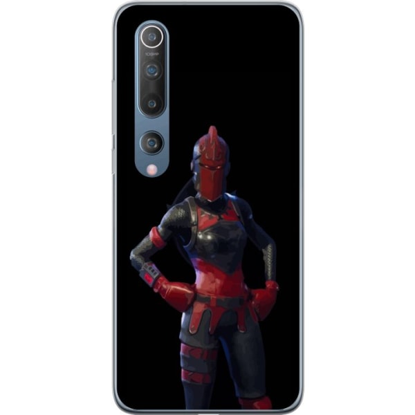 Xiaomi Mi 10 5G Genomskinligt Skal Fortnite - Red Knight