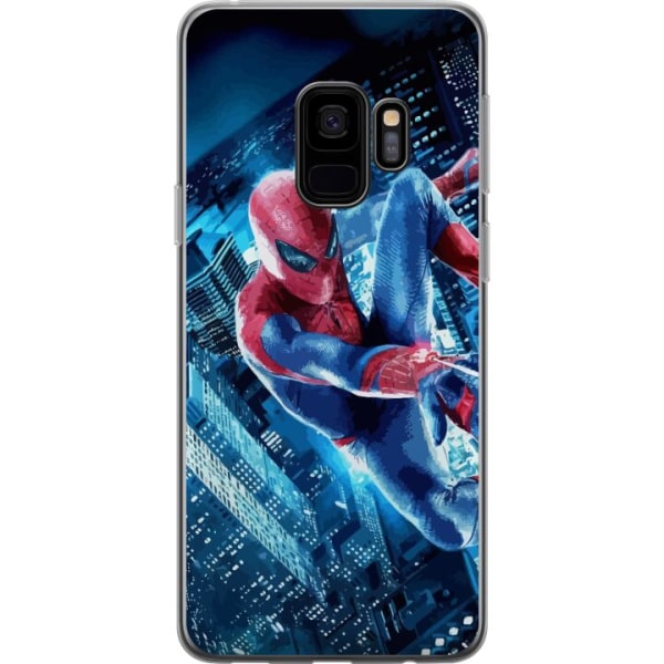 Samsung Galaxy S9 Genomskinligt Skal Spiderman