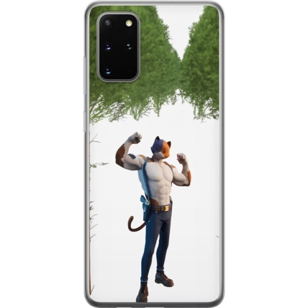 Samsung Galaxy S20+ Gennemsigtig cover Fortnite - Meowscles