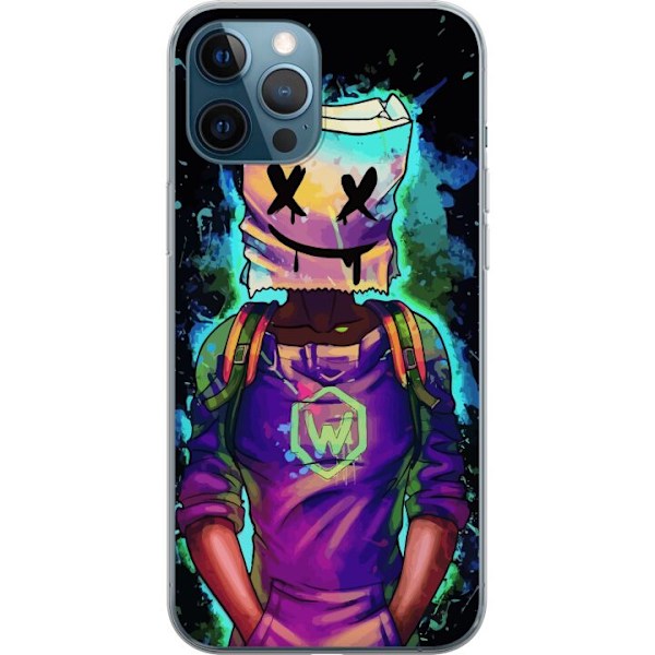 Apple iPhone 12 Pro Läpinäkyvä kuori Fortnite Marshmello