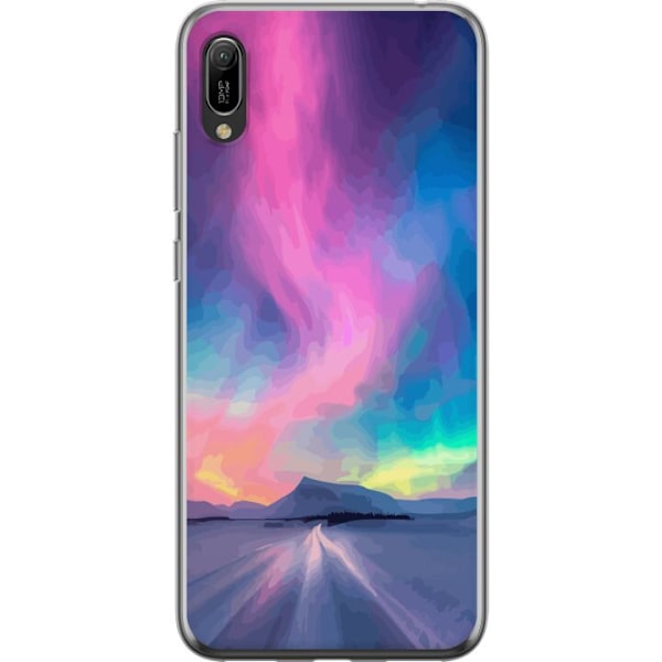 Huawei Y6 Pro (2019) Gennemsigtig cover Nordlys