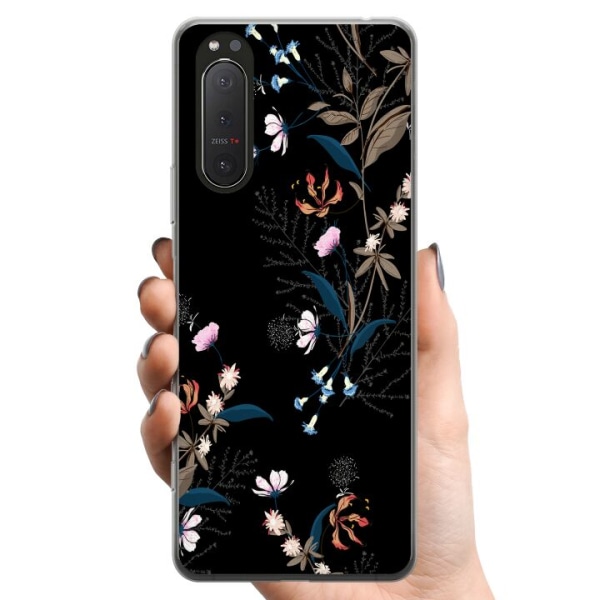 Sony Xperia 5 II TPU Mobilcover Blomster
