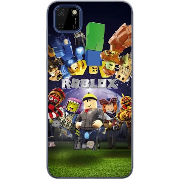 Huawei Y5p Läpinäkyvä kuori Roblox Maailma - Pelaamisseikkailu Lapsille ja Nuorille