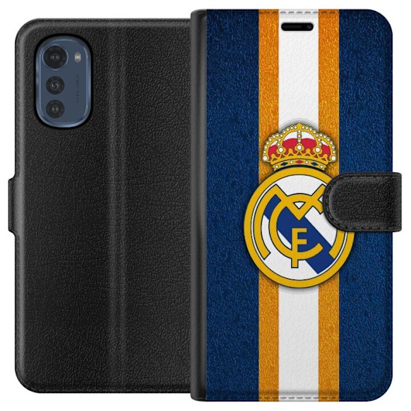 Motorola Moto E32s Lompakkokotelo Real Madrid CF