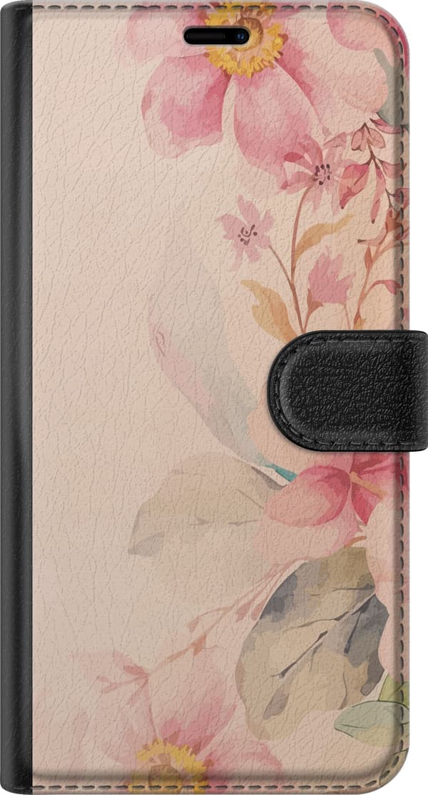 Kompatibel Tegnebogsetui til Apple iPhone 11 Farverige Blomster