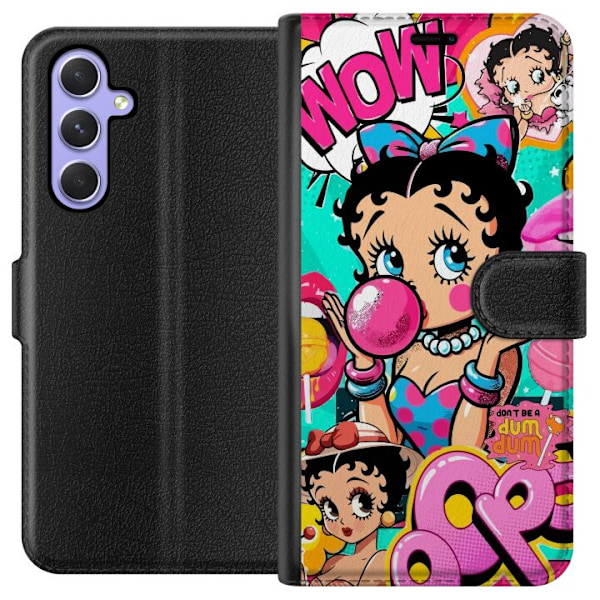 Samsung Galaxy A54 Lommeboketui Betty Boop