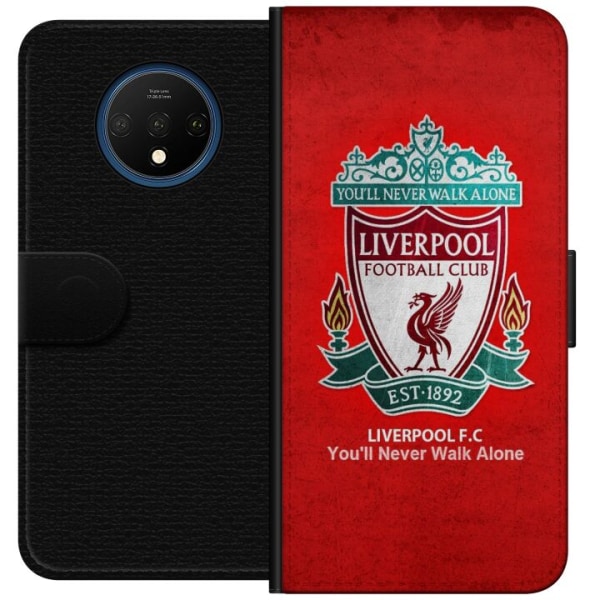OnePlus 7T Tegnebogsetui Liverpool