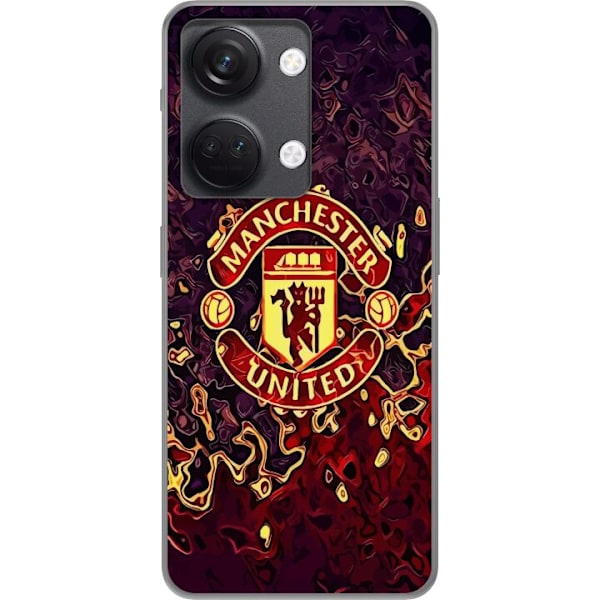 OnePlus Nord 3 Läpinäkyvä kuori Manchester United