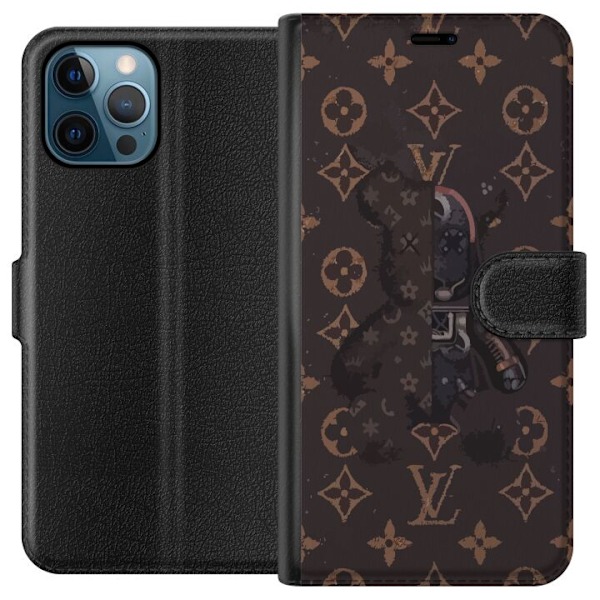 Apple iPhone 12 Pro Tegnebogsetui Nalle LV