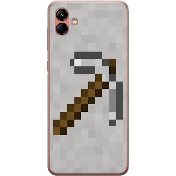 Samsung Galaxy A04 Gjennomsiktig deksel Minecraft Verktøy