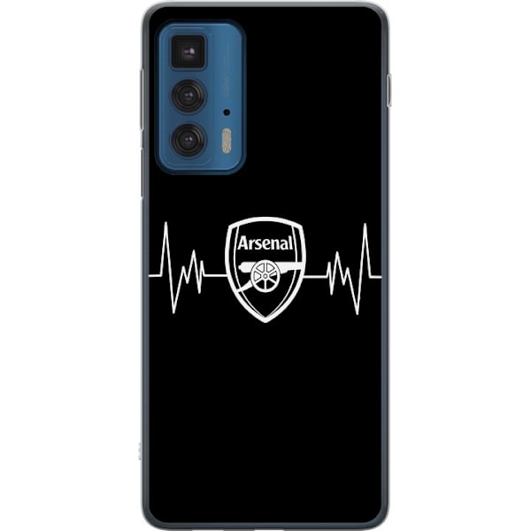 Motorola Edge 20 Pro Läpinäkyvä kuori Arsenal