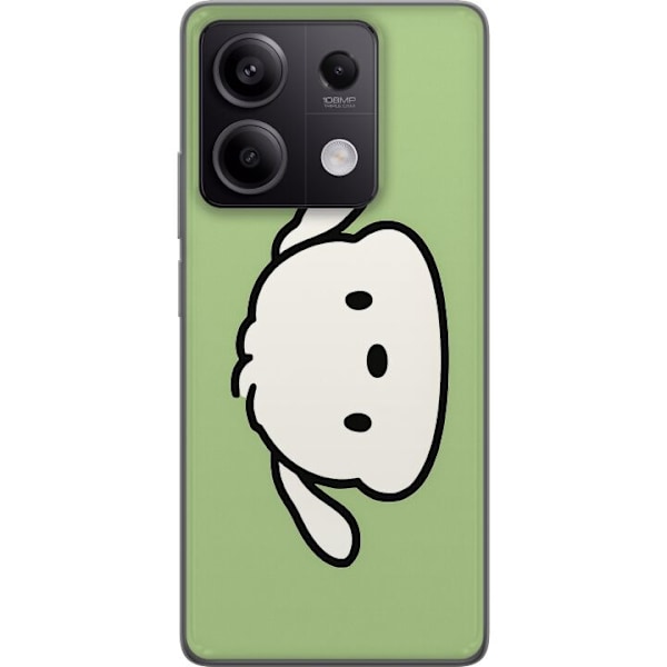 Xiaomi Redmi Note 13 Genomskinligt Skal Snoopy Flip