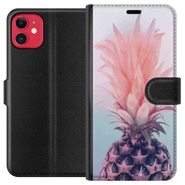 Yhteensopiva Lompakkokotelo Apple iPhone 11 Ananas