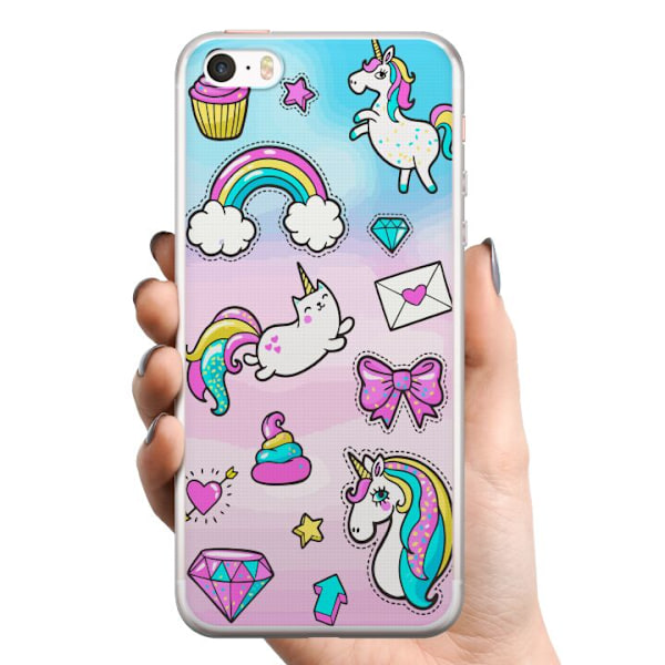 Apple iPhone 5 TPU Mobilskal UNICORN