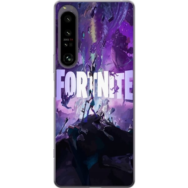 Sony Xperia 1 IV Gjennomsiktig deksel Fortnite