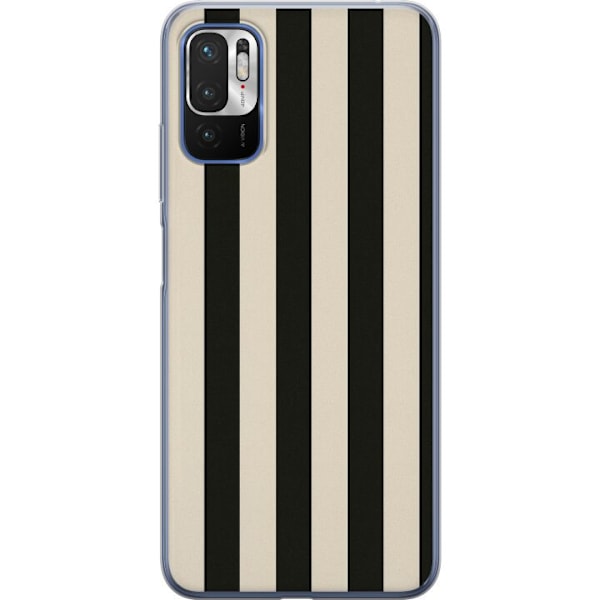 Xiaomi Redmi Note 10 5G Gennemsigtig cover Linje Flow