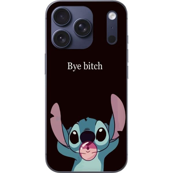 Kompatibel Mobilcover til Apple iPhone 17 Pro Bye bitch, Stitch