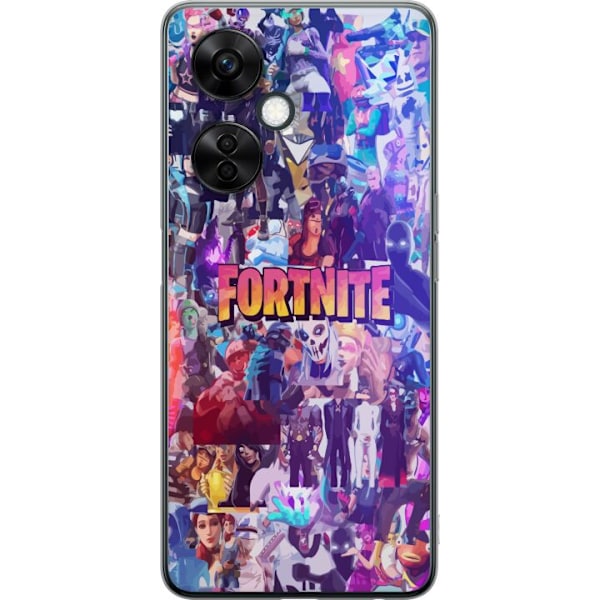 OnePlus Nord CE3 Gennemsigtig cover Fortnite