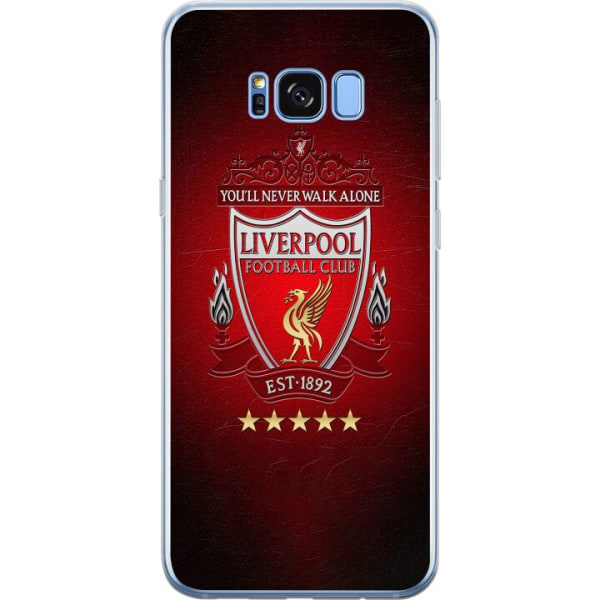 Samsung Galaxy S8+ Läpinäkyvä kuori Liverpool