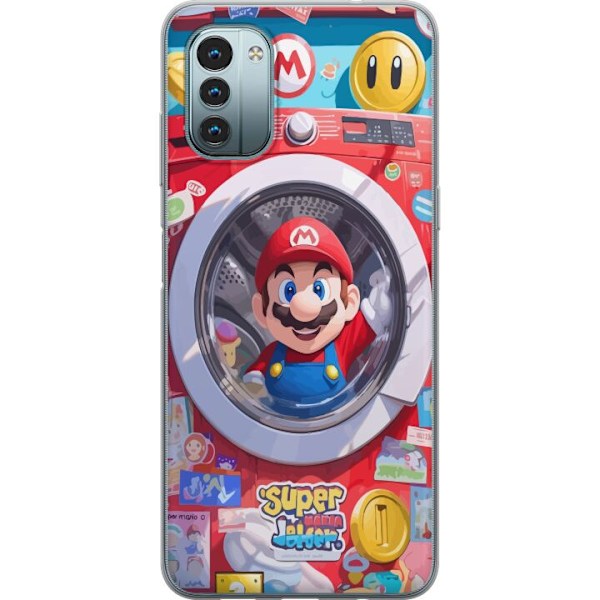 Nokia G11 Läpinäkyvä kuori Mario