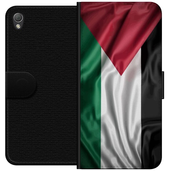 Sony Xperia Z3 Tegnebogsetui Palestinaflaget – ikonisk frihedssymbol i rød, sort, hvid og grøn