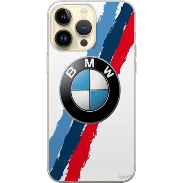 Apple iPhone 14 Pro Max Läpinäkyvä kuori BMW Raidat