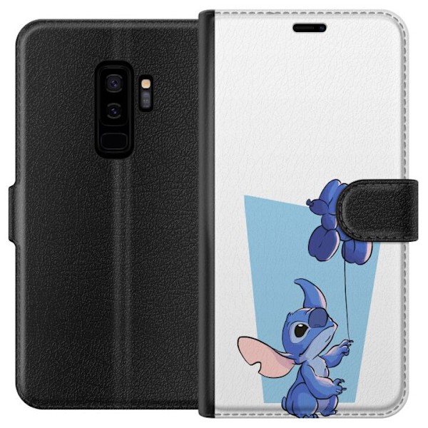 Samsung Galaxy S9+ Tegnebogsetui Stitch ballon hund