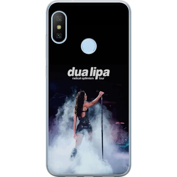 Xiaomi Mi A2 Lite Läpinäkyvä kuori Dua Lipa – Signature Looks & Vibes