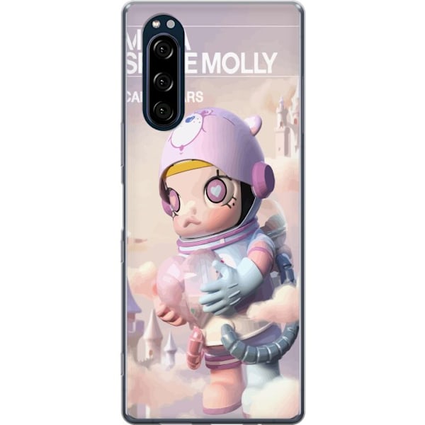 Sony Xperia 5 Läpinäkyvä kuori Mega Space Molly Care Bears Series - Share Bear Edition