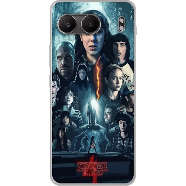 OnePlus Nord 4 Genomskinligt Skal Stranger Things