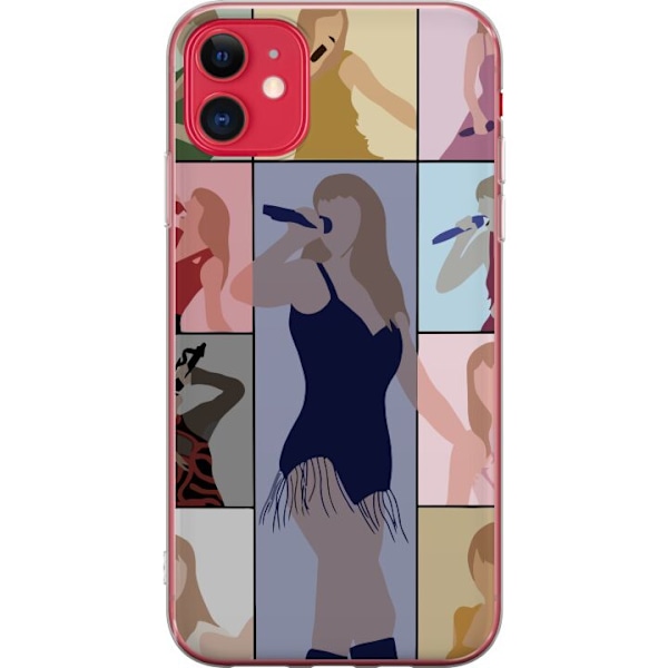 Apple iPhone 11 Genomskinligt Skal Taylor Swift