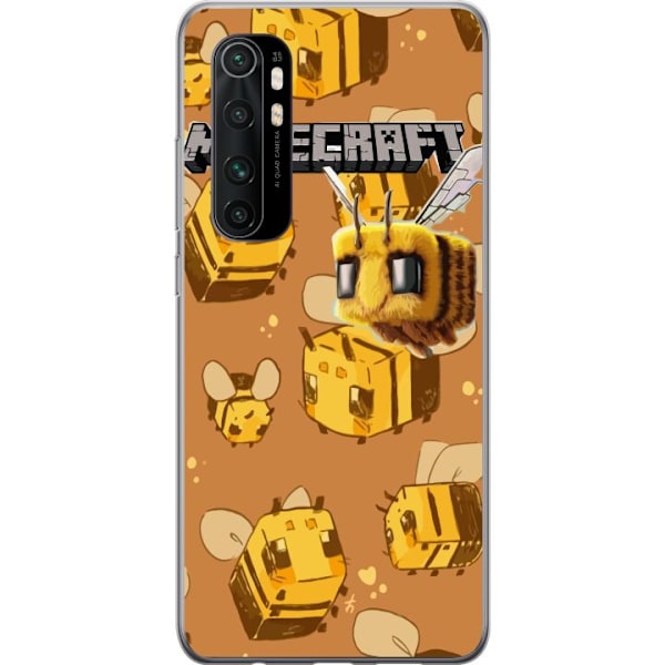 Xiaomi Mi Note 10 Lite Gennemsigtig cover Minecraft Bi