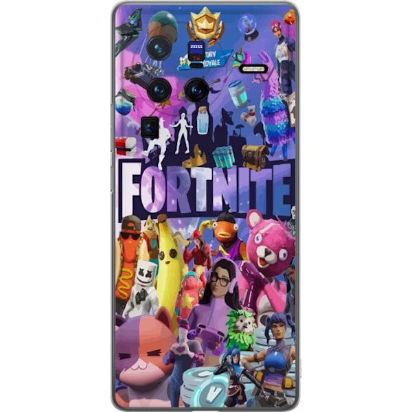 vivo X80 Pro Gennemsigtig cover Fortnite