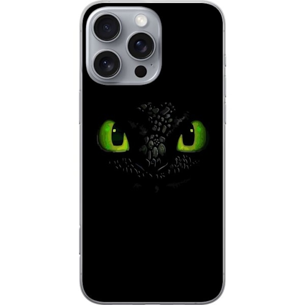 Apple iPhone 16 Pro Max Genomskinligt Skal Draktränaren How to Train Your Dragon