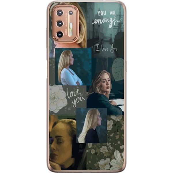 Motorola Moto G9 Plus Gjennomsiktig deksel Adele