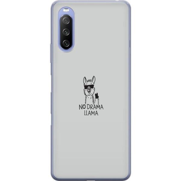 Sony Xperia 10 III Lite Skal / Mobilskal - No Drama Lama