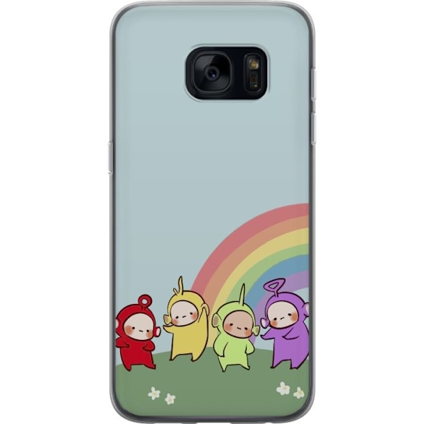 Samsung Galaxy S7 Läpinäkyvä kuori Teletubbies