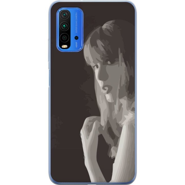 Xiaomi Redmi 9T Läpinäkyvä kuori Taylor Swift