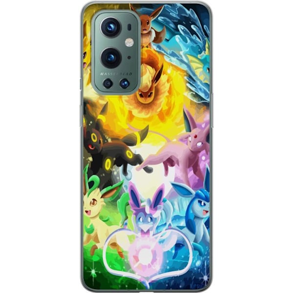 OnePlus 9 Pro Gennemsigtig cover Pokemon