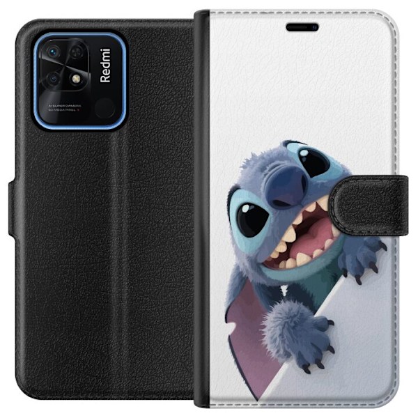 Xiaomi Redmi 10C Lompakkokotelo Iloinen Ommel