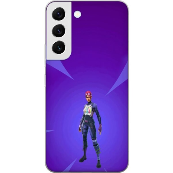 Samsung Galaxy S22 5G Gennemsigtig cover Fortnite - Brite Bomb