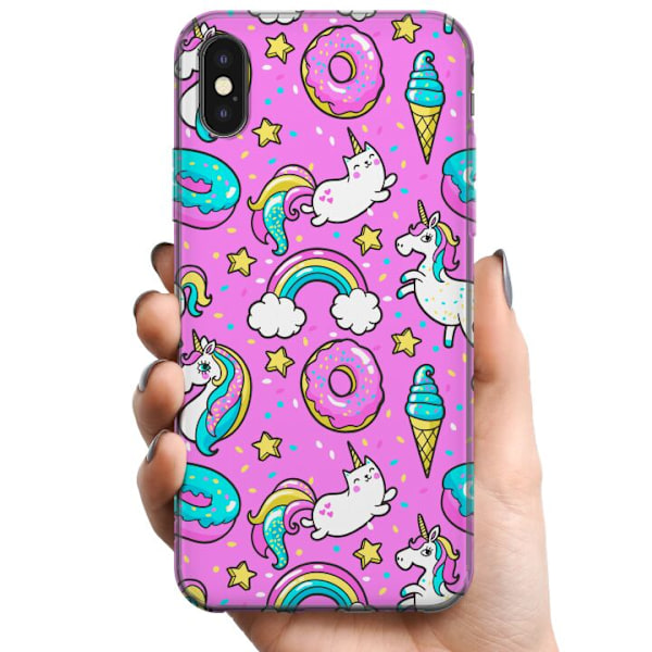 Apple iPhone XS TPU Mobildeksel Unicorn