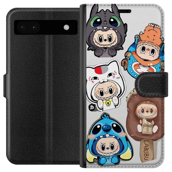 Google Pixel 6a Lompakkokotelo Labubu hahmokokoelma - Pop Mart