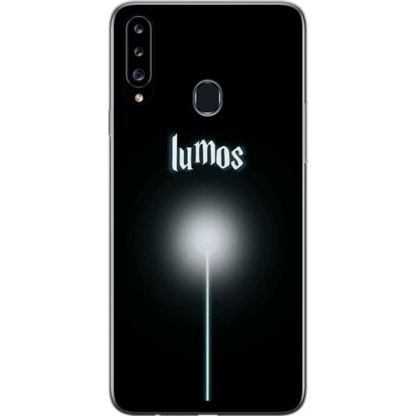 Kompatibelt Mobildeksel til Samsung Galaxy A20s Harry Potter Lumos