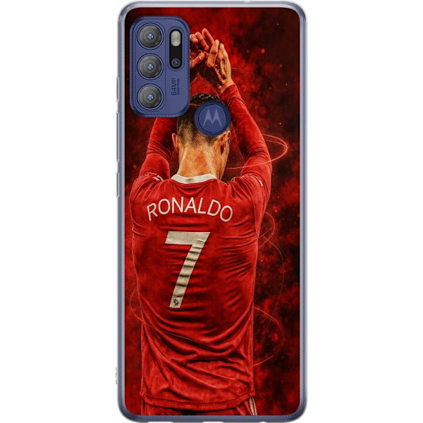 Motorola Moto G60S Läpinäkyvä kuori Ronaldo