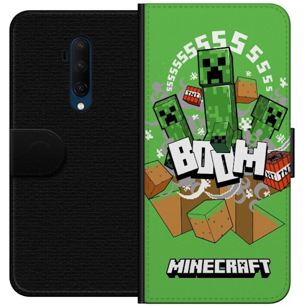 OnePlus 7T Pro Plånboksfodral Minecraft Boom