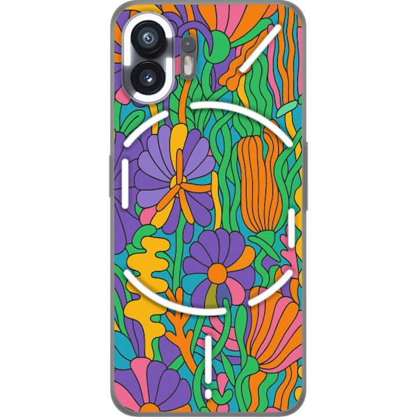 Nothing Phone (2) Genomskinligt Skal Color Pop